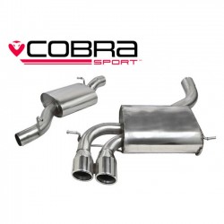 AU08 Cobra Sport Audi S3 (8P) (3 door) 2006-12 Cat Back System (Resonated), Cobra Sport, AU08